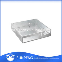 Caixa de chapa de metal elétrica, caixa de alumínio à prova d &#39;água